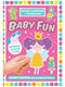BABY FUN. Álbum com autocolantes + livros para colorir. Princesas, sereias e fadas - 4823076149963