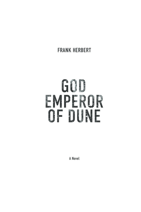 Deus é o imperador de Duna. Livro 4