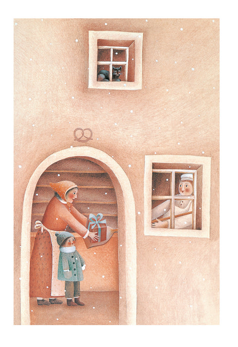 Pacote vermelho. A história de um presente