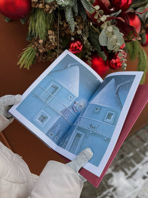 Pacote vermelho. A história de um presente