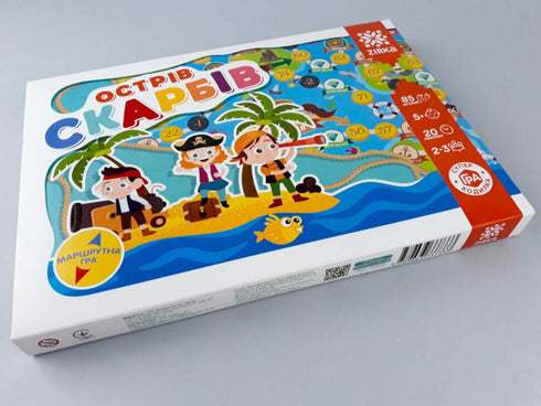 Super game-walker "Treasure Island" - 9789663337333