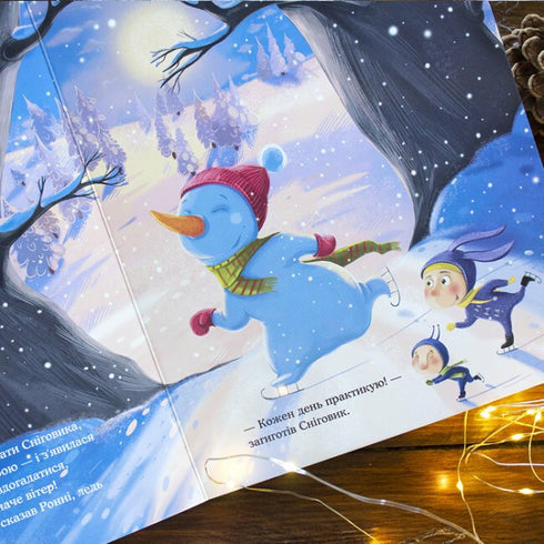 Como moldar um boneco de neve?