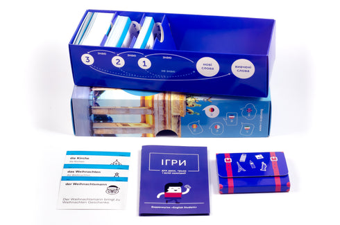 Flashcards de vocabulário, nível de entrada. Alemão A1