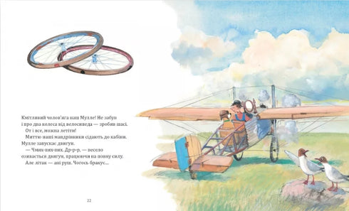 Mulle Mek constrói um avião