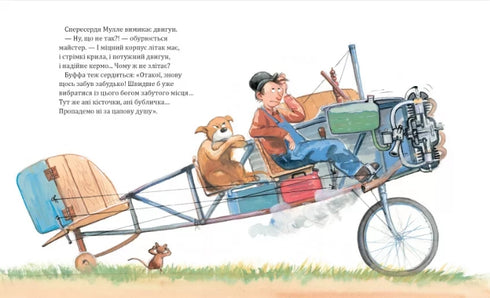 Mulle Mek constrói um avião