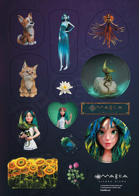 Aventuras de Mavka (adesivos)