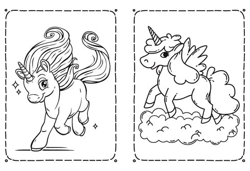 Coloring book Unicorns