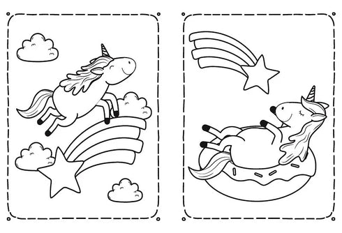 Coloring book Unicorns