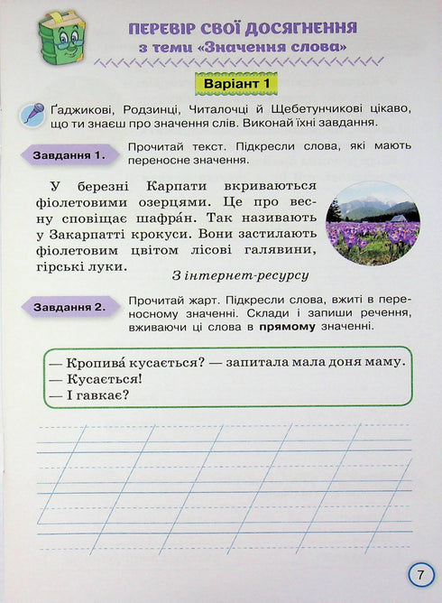Your achievements. Thematic diagnostic works in Ukrainian language. Grade 3 - 9789669913951