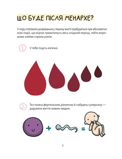 Em harmonia com o corpo. Sobre menstruação e crescimento