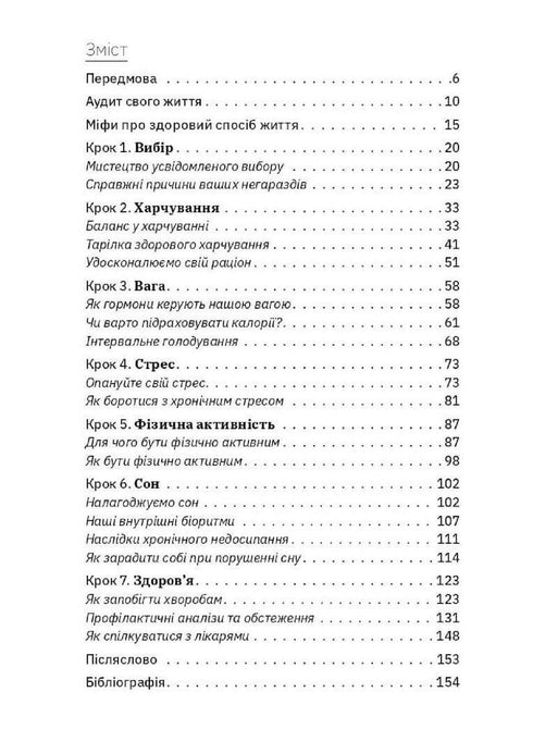 Ви це зможете! 7 складових здорового способу життя