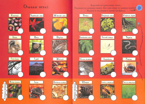 O Grúfalo. Trilhas de outono e inverno