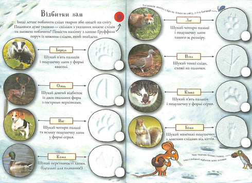 O Grúfalo. Trilhas de outono e inverno