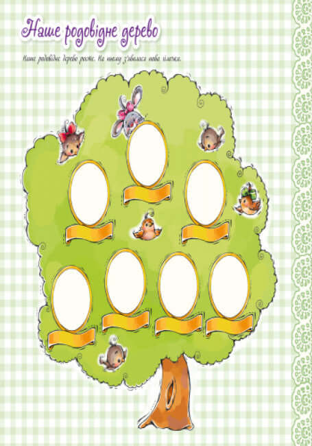 Альбом для немовлят. Люба донечка