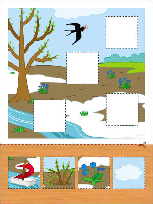 Aplicações. Nível 1. Recorte de quadrados, retângulos