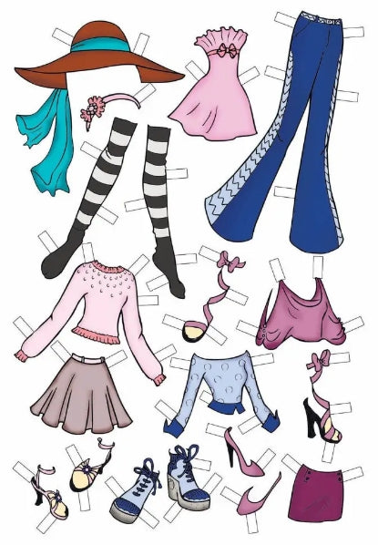 Veste a boneca (rosa)