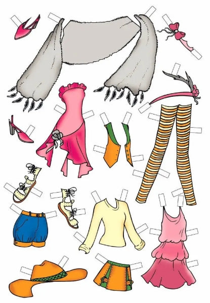 Veste a boneca (rosa)