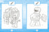 LEGO® Jurassic World™ Have Fun and Draw. Sticker Book