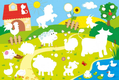 Grande caderno de desenho reutilizável